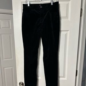 Loft High Rise Stretch Velvet Pants
